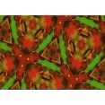 thumbnail image 1 of Ahgly Company Machine Washable Indoor Rectangle Transitional Dark Yellow Green Area Rugs, 6' x 9', 1 of 7