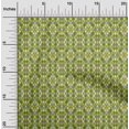thumbnail image 2 of oneOone Velvet Light Green Fabric Asian Ikat Sewing Craft Projects Fabric Prints by Yard 58 Inch Wide, 2 of 4