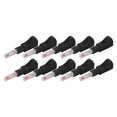 thumbnail image 4 of Fil de Haut-Parleur Rétractable, Isolé 10 Pcs Empilable Banane Prise Chat II 600V 32A pour Équipement Numérique 3C Rouge, Noir, Jaune, Bleu, Vert, 4 of 8