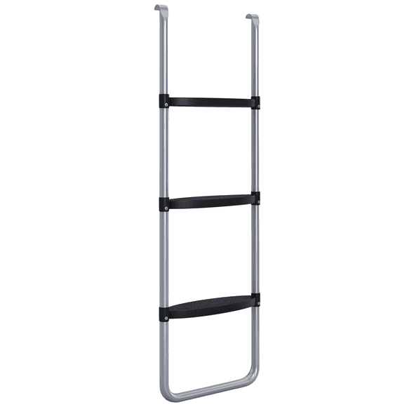 Soozier Trampoline Ladder 2/3 Steps Outdoor Trampoline Ladder 43 Inch Length