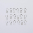 thumbnail image 1 of 100PCS R-Shaped Hanging Burning Needle for Kiln, Glass Fusing & Ceramic,Make DIY Pendant Ornament Wires (0.55x1.2cm), 1 of 7