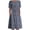 Navy, variant on Pisexur Women's Summer Casual T-shirt Dresses Crew Neck Short Sleeve Boho Holiday Dresses Flowy Plus Size Maxi Dress