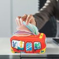 thumbnail image 3 of A Baby Tissue Box Toy With Crinkle Paper Sensory Scarves Soft Stuffed Pull Activity Developmental Infant Learning Toy Fine Motor Skills Practice, 3 of 3