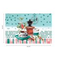 thumbnail image 2 of IH Casa Decor Plastic Placemat Coffee To Go - Set Of 12, 2 of 3
