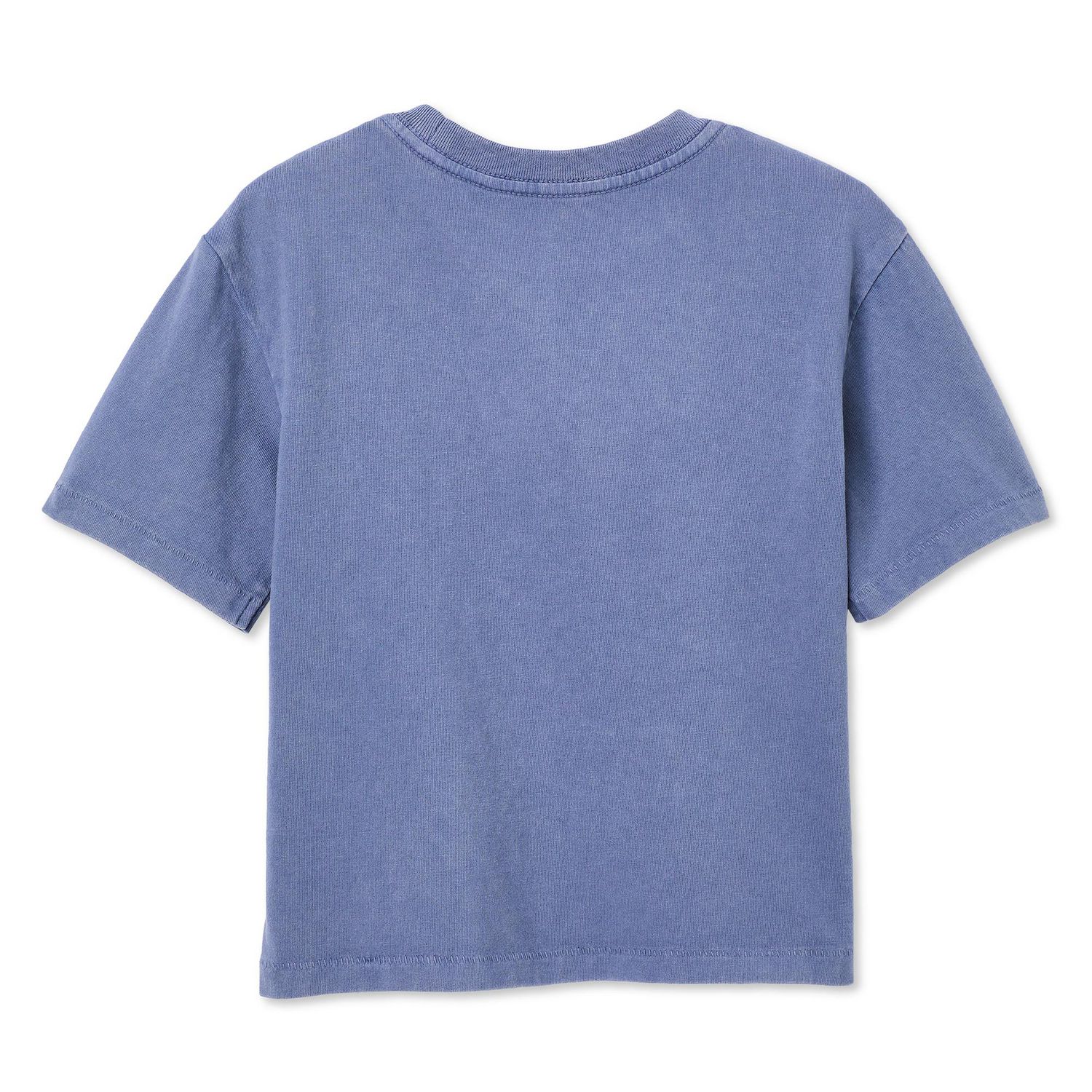 T-shirt délavé à manches courtes et encolure ras du cou miniJACK collection non genrée pour tout-petits