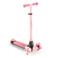 thumbnail image 1 of Yvolution Y Glider Kiwi / Trottinette à Trois Roues pour Enfants avec Roues à DEL pour Enfants de 3+ Ans (Rose2), 1 of 4