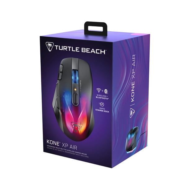 Turtle Beach Kone XP Air Wireless Customizable Ergonomic RGB