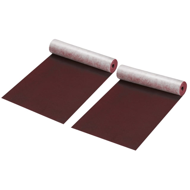 Unique Bargains Self-Adhesive Velvet Patches Repair Patches Brown 58'x8' 2 Pack