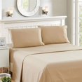 thumbnail image 2 of 900 Thread Count 3 Piece ( 1-Fitted Sheet + 2 - Pillow Cases ) Fitted Sheet 18 Inch Deep Pocket 100% Egyptian Cotton Stripe Pattern, 2 of 3