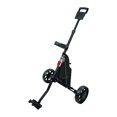 thumbnail image 1 of Lipstore Golf Pull Push Cart Foldable Outdoor Golf Bag Pull Cart Portable Multifunctional Black, 1 of 8