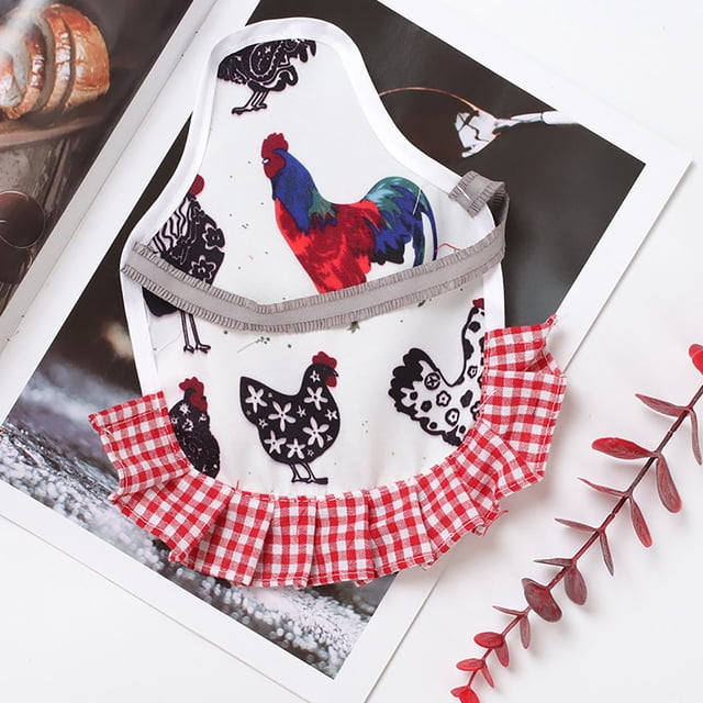Dvkptbk Tablier une Variété de Jupes Protectrices d'Hiver Coq et Poule contre le Froid Kitchen Essentials