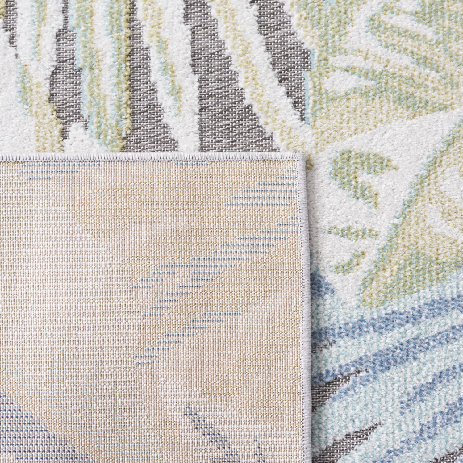 SAFAVIEH Sarasota Olivia Tapis Floral Intérieur/Extérieur