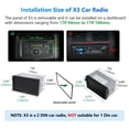 thumbnail image 5 of Eonon 7'' Double Din Car Stereo Wireless CarPlay & Wireless Android Auto Car Audio Receivers with AHD Backup Camera Built in DSP Bluetooth MirrorLink SWC FM/AM Fast Charge - X3, 5 of 5