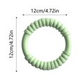 thumbnail image 2 of Heavy Duty Chew Ring Toy for Aggressive Chewers Durable Rubber Teether Training Outdoor Play for Large Medium Breed Dogs, 2 of 5