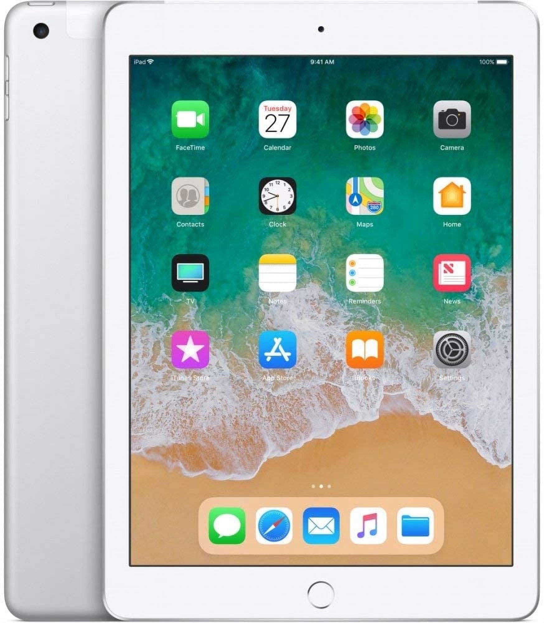 Open Box APPLE IPAD 6TH GEN 9.7" 32GB WI-FI MR7G2LL/A - SILVER
