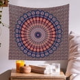 thumbnail image 4 of Mistaha 1PCS Tapestry 180cm * 230cm Home Bohemian Milled Mandala Flower Pattern Room Background Hanging, 4 of 8