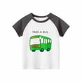 thumbnail image 1 of Vêtements d'Été pour Bébé Garçon T-Shirt à Col Rond à Manches Courtes en Coton Mode à Imprimé Anglais Tenue d'Été pour Bébé Garçon Vêtements d'Été pour Bébé Garçon Vêtements d'Été pour Bébé Garçon Bébé Garçon Shower de Bébé, 1 of 3