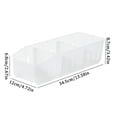 thumbnail image 2 of Hinati Clearance Sale Plastic Refrigerator and Pantry Large Divided with Handles Airtight Food Storage Containers Kitchen Pantry Storage Containers for Microwave, Oven, Freezer and Dishwasher, 2 of 3