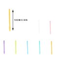 thumbnail image 2 of Maoww Face Mud Stirring Stick Cosmetics Make Tools Makeup Rods Solid Color Modulation Accessory Making Mixer DIY Silicone Mixing Rod Lake blue, 2 of 6