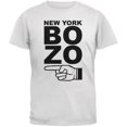 thumbnail image 1 of New York Bozo T-Shirt pour Adulte Blanc à Gauche Pointante, 1 of 1
