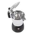 thumbnail image 3 of Moka Pot Coffee Maker,Moka Pot with Double Moka Stove Coffee Maker Cups Moka Pot High-Precision Functionality, 3 of 8
