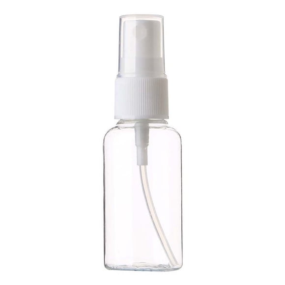 Bouteille Vaporisateur à Brume Fine 1oz Vide, Contenants de Voyage Rechargeables pour Cosmétiques, Bouteilles Vaporisateur en Plastique Transparent, Vaporisateur à Brume Fine, Bouteilles Vides Rechargeables pour Huiles Essentielles, Maquillage, Parfums, Format Voyage