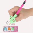 thumbnail image 2 of 3 Pcs Porte-Crayon Ergonomique pour l'Entraînement des Enfants, 2 of 5