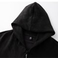 thumbnail image 5 of Pisexur Mens Winter Jacket Man Solid Color Button Zipper Cardigan Hooded Coat Mens Winter Coat Windbreaker Jacket Warming Jacket, 5 of 5