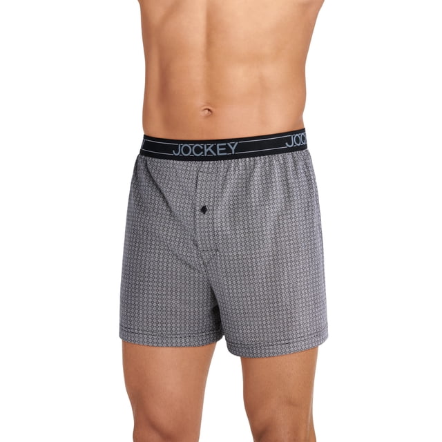 Jockey Men's ActiveBlend Knit 3" Boxer