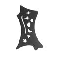 thumbnail image 1 of HILABEE Silicone Eyeliner Stencil Portable Reusable Multifunctional Makeup Tool Silicone Black, 1 of 9