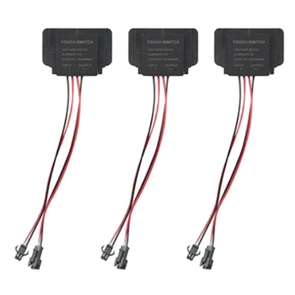 Suyin 12V 3A On/Off Single/Three Color Smart Led Mirror Touch Sensor Switch For Mirror
