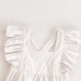 thumbnail image 4 of MeetoTime Baby Clothes Spring Summer Jumpsuits Flying Sleeve Newborn Infant Rompers Short Crawling Clothes, 4 of 6