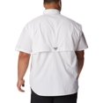 thumbnail image 4 of PFG Bahama II Short Sleeve Shirt, 3X, White, 4 of 8