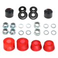 thumbnail image 3 of jinwen Skateboard Bushings Washers Cups Nuts clear red 11mm, 3 of 6