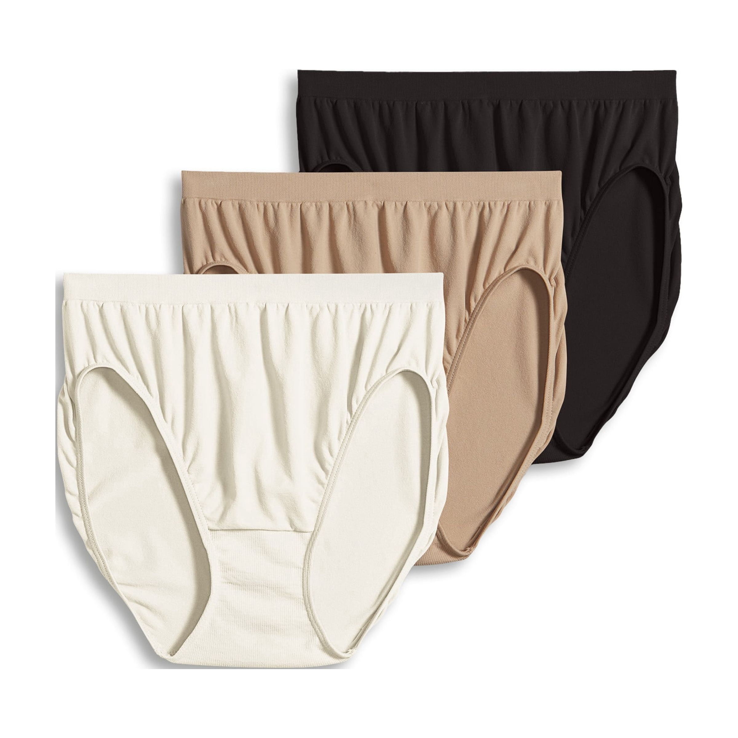 Jockey Women's Comfies Microfiber French Cut - 3 Pack
