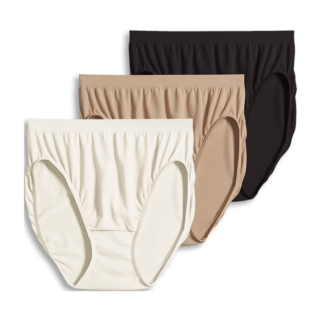 Jockey Femmes Comfies Microfibre Coupe Française - Lot de 3