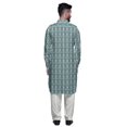 thumbnail image 3 of Atasi PathaniKurtaPajama For Men Full Sleeve LongKurtaCasual Clothing, 3 of 5