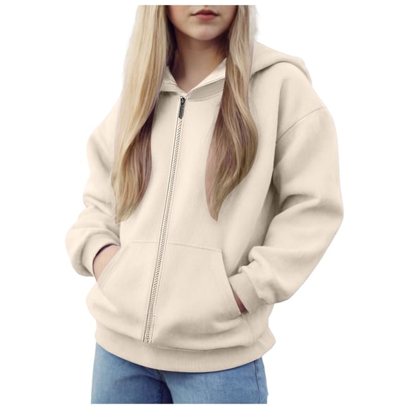 Zshosam Chandails à Capuchon pour Enfants Garçons Tout-Petits et Bébés, Chandail à Capuchon à Fermeture à Glissière, Taille 8T 9T, (Vert 8-9 Ans)