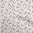 thumbnail image 1 of oneOone Silk Tabby Red Fabric Text Sewing Material Print Fabric By The Yard 42 Inch Wide, 1 of 5