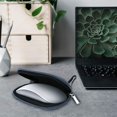 thumbnail image 2 of kwmobile Neoprene Case Compatible with Apple Magic Mouse 1/2 - Case for Mouse Soft Pouch Carry Bag - Grey, 2 of 5