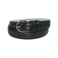 thumbnail image 1 of CTM®  Leather 1 1/8 Inch Dress Belt (Women's), 1 of 3