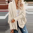 thumbnail image 4 of Long Sweater Cardigan Women Fashion Women Long Sleeve Knit Winter Cardigan Sweater Solid Color Coat Long Sleeve Cardigan for Women Cardigan Sweater Long Cardigan for Women, 4 of 6
