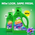 thumbnail image 4 of Gain Odour Defense Liquid Laundry Detergent, Super Fresh Blast Scent, 2 in 1, Laundry Detergent Liquid Soap, HE compatible, 2.6 Litres, 61 Wash Loads, 4 of 24