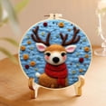 thumbnail image 5 of Pcksrro Home Decorations Items and Hanging Ornaments Deal!Starters Wool Felts Painting With Embroidery Frame Needle Felts Material Pack Diy Needle Felts Suitable For Beginners To Crafts, 5 of 5
