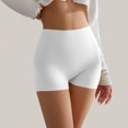 thumbnail image 1 of Lolmot Women's Solid Color Fashion Tight Yoga Underlay Short, 1 of 4