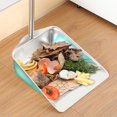 thumbnail image 4 of Home Dust Pan Cleaning Dust Pan Handle Dustpan No Stoop Dustpan Trash Shovel, 4 of 8