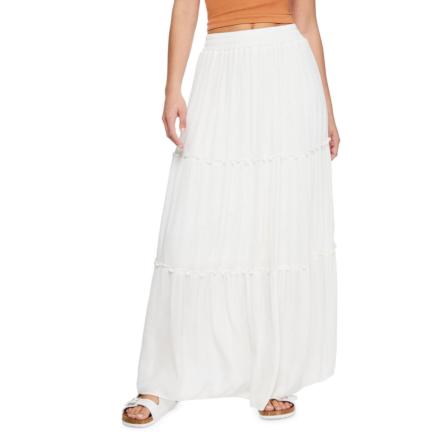 Wild Skye Women's Tiered Maxi Skirt