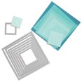 thumbnail image 2 of Sizzix Framelits Dies 8/paquet - Carrés, 2 of 2