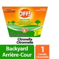 thumbnail image 1 of Chandelle à la citronnelle de modèle de table d'OFF!(MD), 1 of 2