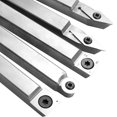thumbnail image 4 of Tignapoo Square Shank Wood Lathe Turning Tool Set with Carbide Inserts and Wrench, 35° R Angle, 6-Piece Professional Woodworking Equipment for Precision Chamfering and Shaping, 4 of 5